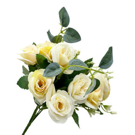 CASA & DECOR - Flori galbene - Trandafiri artificiali decorativi pentru casă și birou
