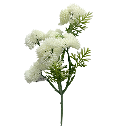 Flori Artificiale - Flori artificiale WILD, Alb, 23cm