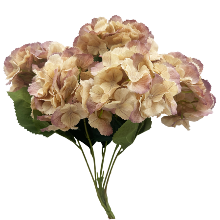 De Sezon - Buchet hortensie artificiala CREAM GARDEN