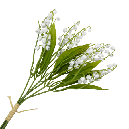 Flori Artificiale - Buchet Lăcrămioare Artificiale – Decor Elegant de Primăvară