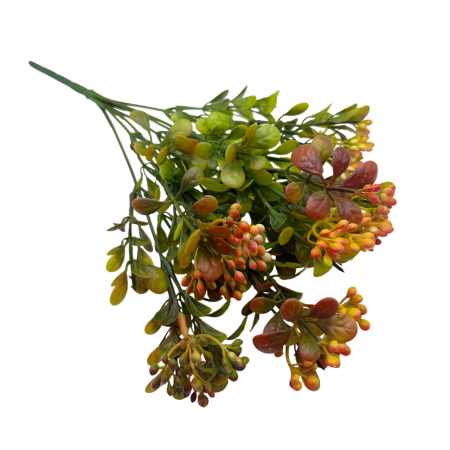 Buchet Verdeata artificiala RUSTIC BERRIES portocaliu [1]