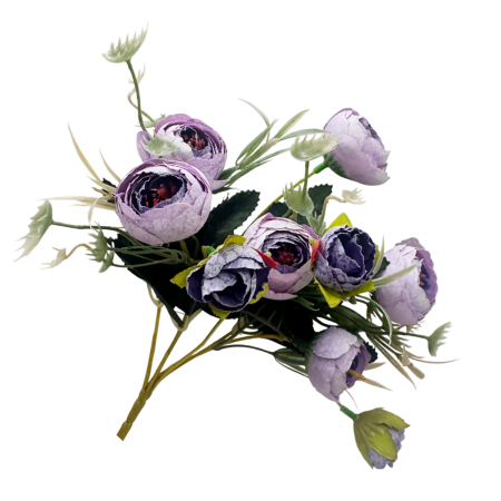 Flori Artificiale - Bujori artificiali VINTAGE JANINE, 30cm