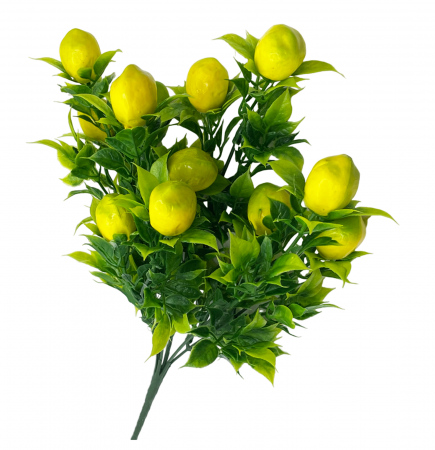 Buchet cu lamai si frunze LIMONE, 30cm [2]