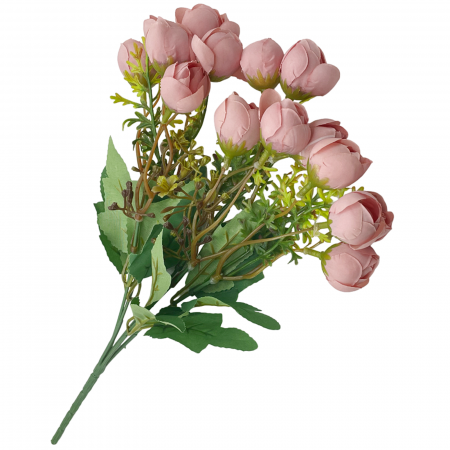 Flori Artificiale - Bujori artificiali PEPA, Roz, 30cm