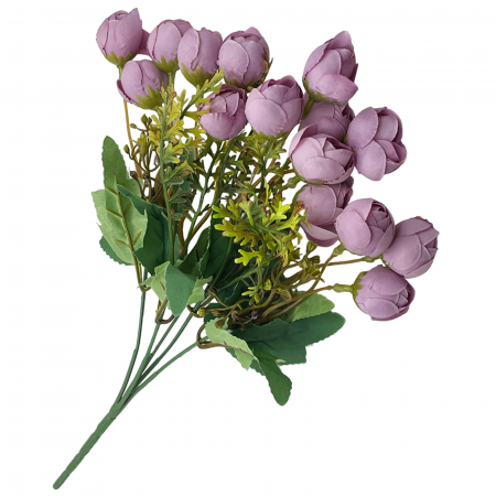 Flori Artificiale - Bujori artificiali PEPA, Mov, 30cm