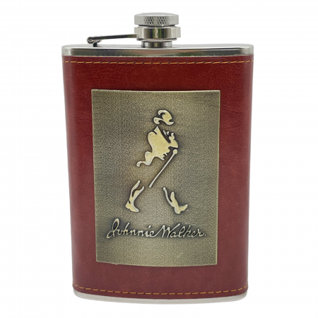 Pahare si Accesorii Bar - Butelca inox JOHNNIE, 250ml, Maro Auriu