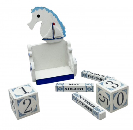 Calendar perpetuu de birou NAUTICAL, 7x12cm [2]
