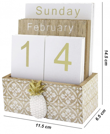 Calendar perpetuu de birou TEXAS, 11x14cm [1]