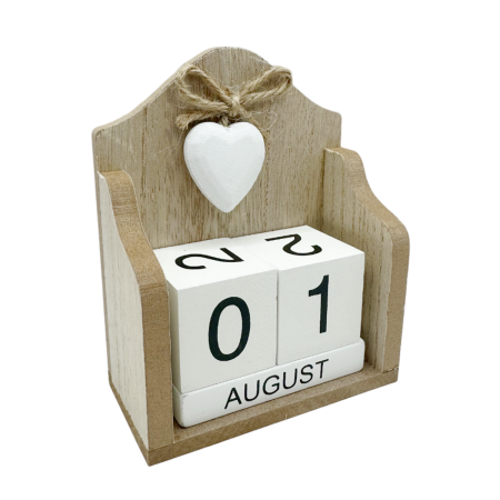 Calendar perpetuu de birou EPOQUE, Alb [1]