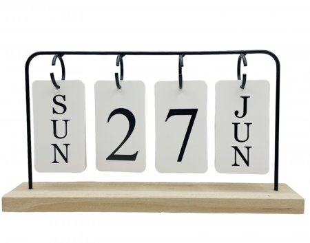 Agende & Articole De Birou - Calendar perpetuu de birou ANTICA, 29x16cm