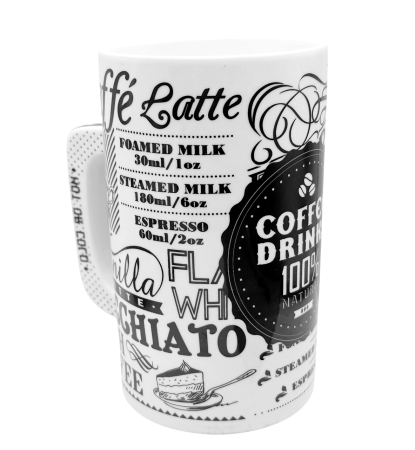 Carafa ceramica CAFFE LATTE - Cana mare pentru cafea 1 L [2]