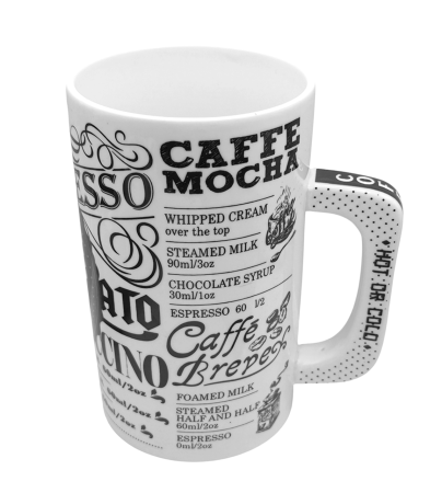 BUCATARIE & SERVIRE - Carafa ceramica CAFFE LATTE - Cana mare pentru cafea 1 L