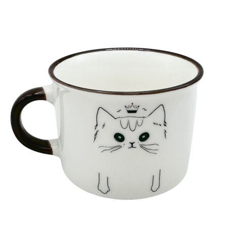 Cana alba - design Pisica NAMY [1]