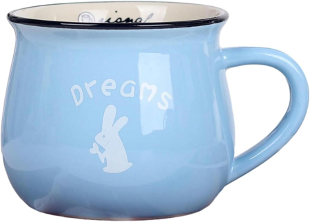 Cana ceramica LIFE, Bleu, 350ml [1]