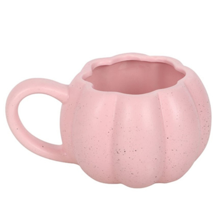 BUCATARIE & SERVIRE - Cana ceramica PINK PUMPKIN - Dovleac decor roz