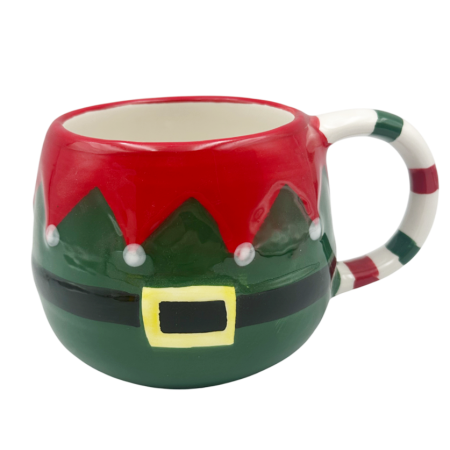 CANI & CESTI CRACIUN - Cană Crăciun Elf – Cană Festivă Model Elf Joy