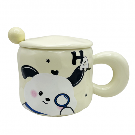 BUCATARIE - Cana cu catel FUNNY, 350 ml