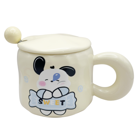 Cani Ceramica - Cana cu model catel SWEET PUPPY