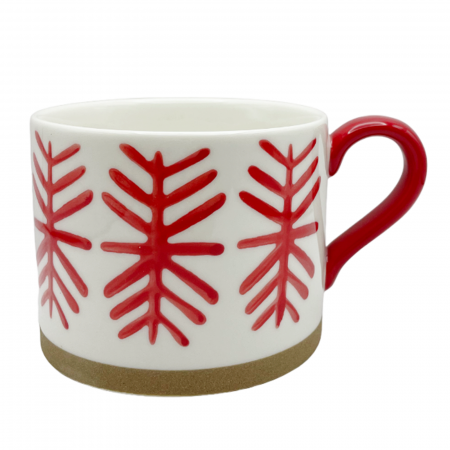 Cani Ceramica - Cana de cafea AKSEL, Rosu, 450ml