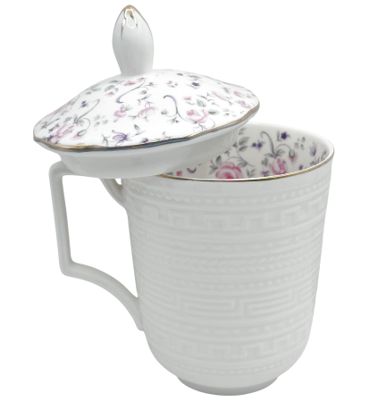 Cana de ceai LEONIE 350 ml - Cu infuzor si capac [2]