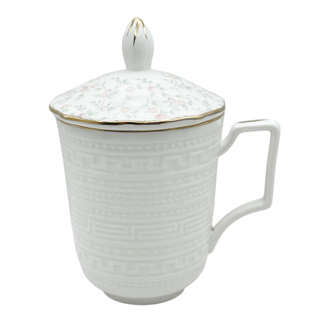 Cani Ceramica - Cana portelan cu infuzor si capac VERONIQUE, 350ml