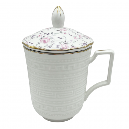 Cani Ceramica - Cana portelan cu infuzor si capac ADELE, 350ml
