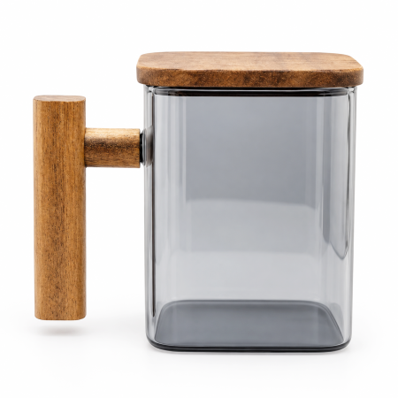 Cani Sticla Borosilicata - Cana sticla termorezistenta JAVIER - 400 ml