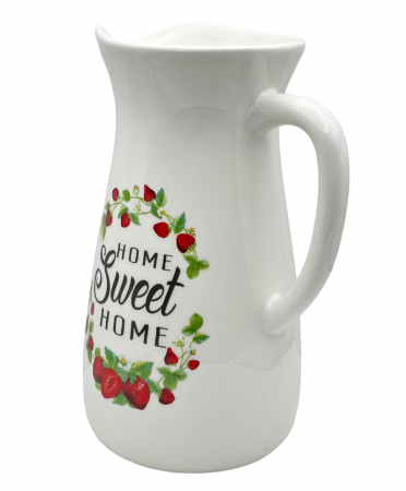 Carafa ceramica HOME, Alb, 1000ml [1]