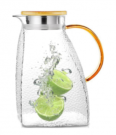 Ceainice & Carafe - Carafa NORMA, 1800 ml, Sticla borosilicata, Capac cu filtru