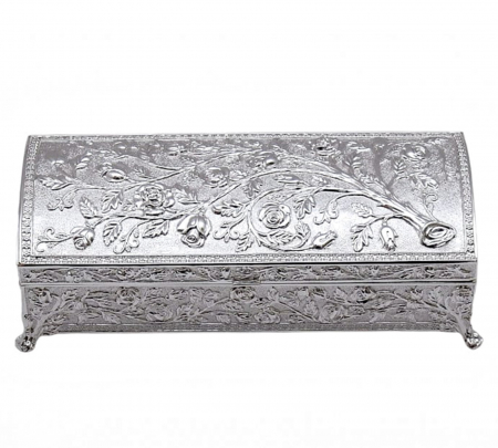 Caseta bijuterii PHOEBE, 22.5x10x8cm, Argintiu [1]