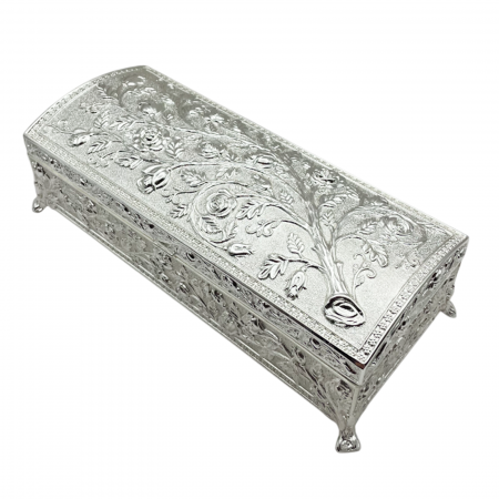 Caseta bijuterii PHOEBE, 22.5x10x8cm, Argintiu [2]