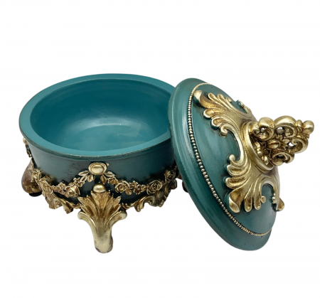 Caseta pentru bijuterii LIZBETH, Verde [1]