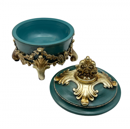 Caseta pentru bijuterii LIZBETH, Verde [2]