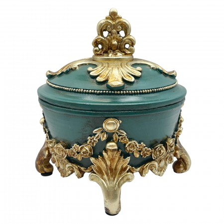 Organizatoare Bijuterii - Caseta pentru bijuterii LIZBETH, Verde