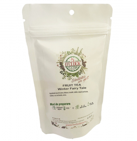 Ceai de fructe WINTER FAIRY TALE, Cu mar si trandafiri, 50g [1]