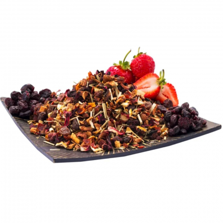 SERVIREA MESEI - Ceai de fructe SOURISH, Cu merisor si capsuni, 50g