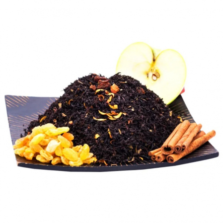 SERVIREA MESEI - Ceai negru ALPINE PUNCH, Cu scortisoara si mar, 50g