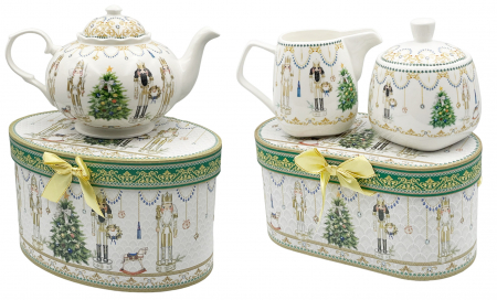 Set servire cafea sau ceai BERNARD, 800ml, Portelan [1]