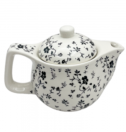 Ceainic cu infuzor YARA 350ml, Negru, Portelan [2]