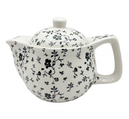 Ceainice & Carafe - Ceainic cu infuzor YARA 350ml, Negru, Portelan