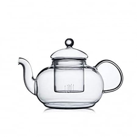 Ceainic sticla borosilicata INGA, Cu capac si infuzor, 600ml [2]