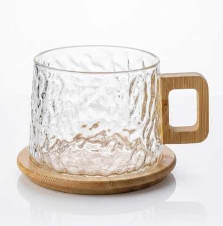 BUCATARIE & SERVIRE - Ceasca din sticla borosilicată TERRA