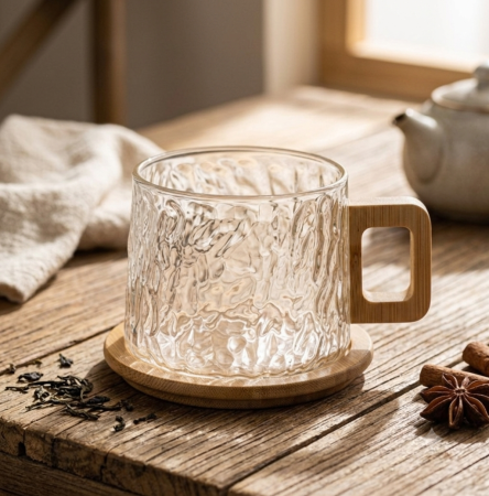 Ceasca din sticla borosilicată TERRA [1]