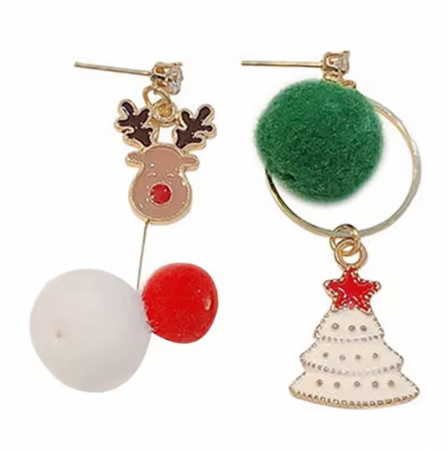 ACCESORII VESTIMENTARE CRACIUN - Cercei Craciun MAGICAL
