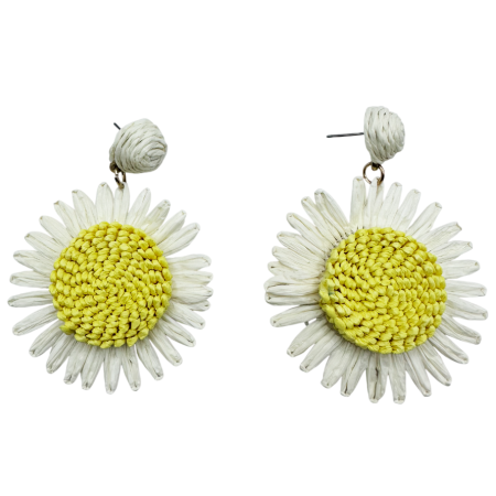 Cercei & Bratari & Inele - Cercei crem design margareta