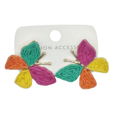 Cercei & Bratari & Inele - Cercei design fluture MARIPOSA, Multicolor
