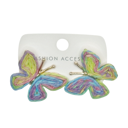 Cercei design fluture MARIPOSA, Multicolor [1]