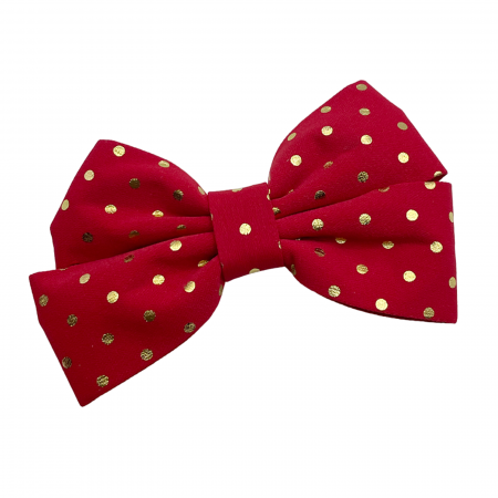 Accesorii De Par & Voalete & Diverse - Clama de par LUCY, Rosu, 9x6cm