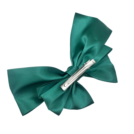 Clama de par JULIETTE - Funda eleganta verde din satin [1]