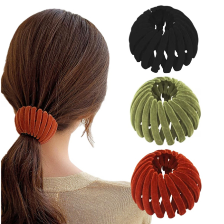 Accesorii De Par - Clama de par tip cuib de pasare VELVET